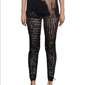 Sequin pants/leggings